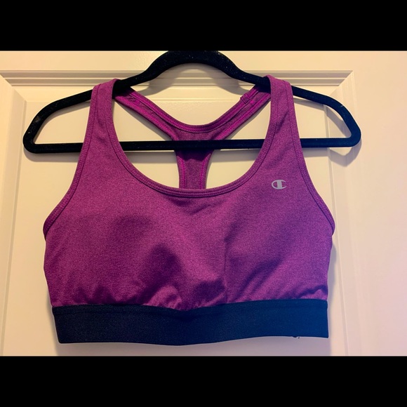 Champion Other - Champion Purple Sports Bra, Women’s Size Large.